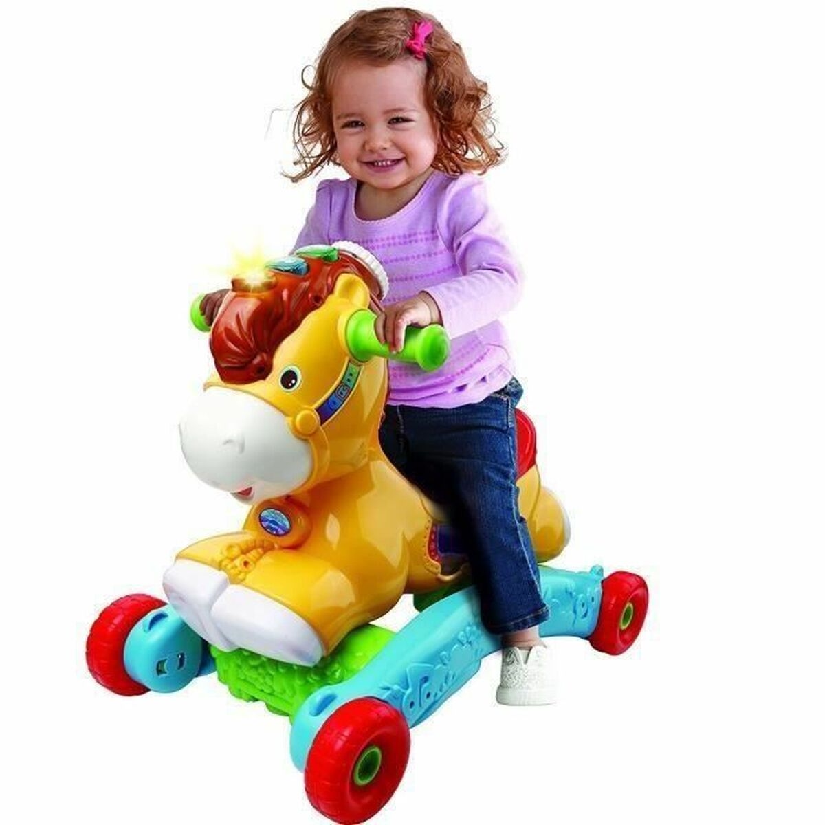 Машинка-каталка Vtech  P'Tit Galop, My Pony Basculo Балансир музыкальный + 1 год-2