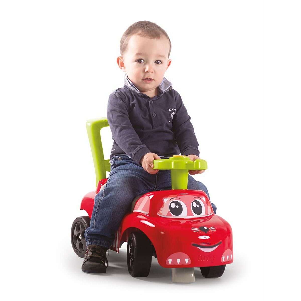 Машинка-каталка Smoby Child Carrier Pink-3