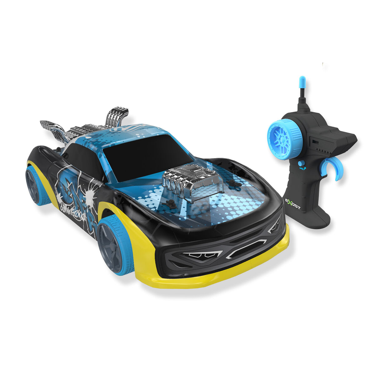 Машинка на радиоуправлении Exost RC Xmoke Streetcar Разноцветный-2