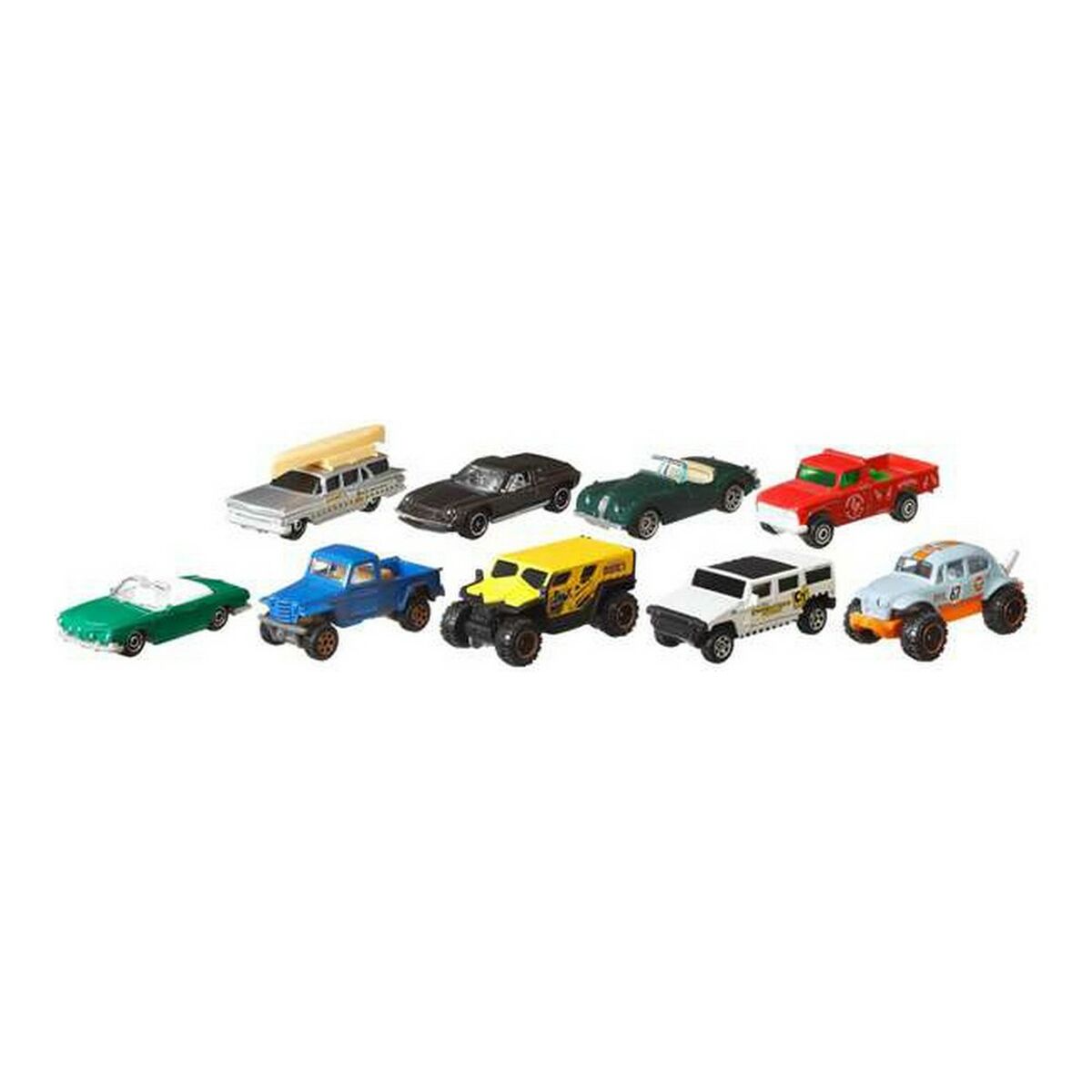 Автомобиль Mattel X7111 9 штук-3