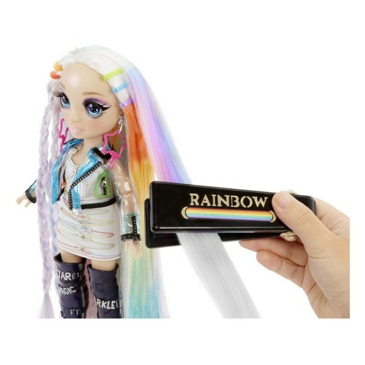Playset Rainbow Hair Studio Rainbow High 569329E7C 5-в-1 (30 cm)-4