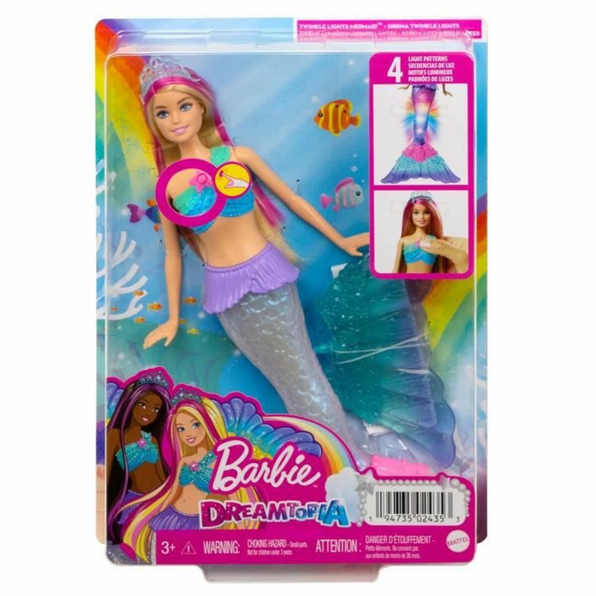 Barbie Doll HDJ36 Mermaid-2