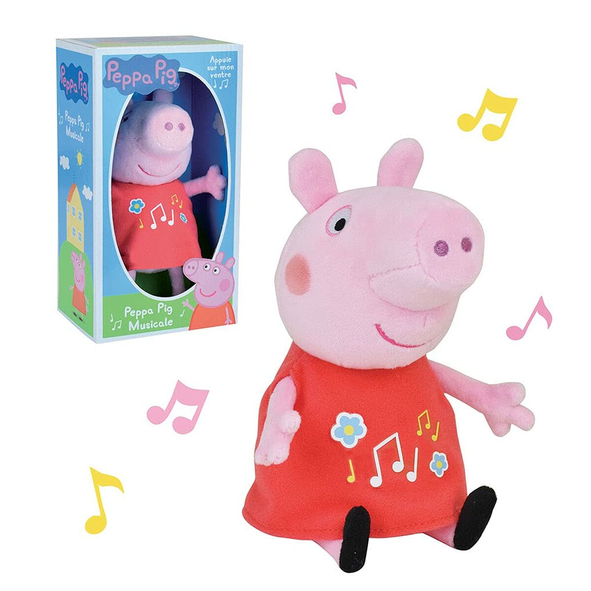 Plush Jemini Peppa Pig musical 20 cm-5