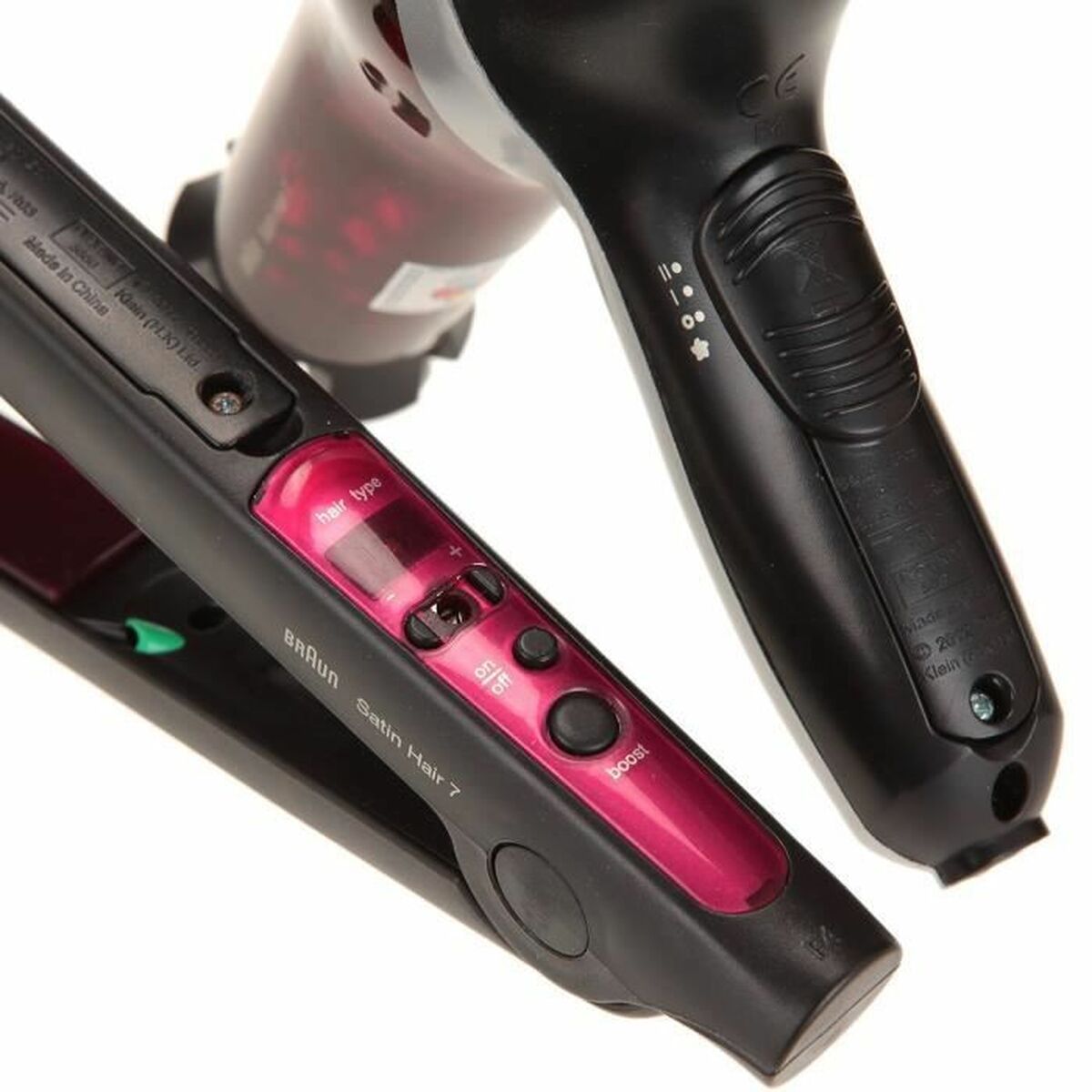 Аксессуары Klein set Braun Satin Hair 7-3