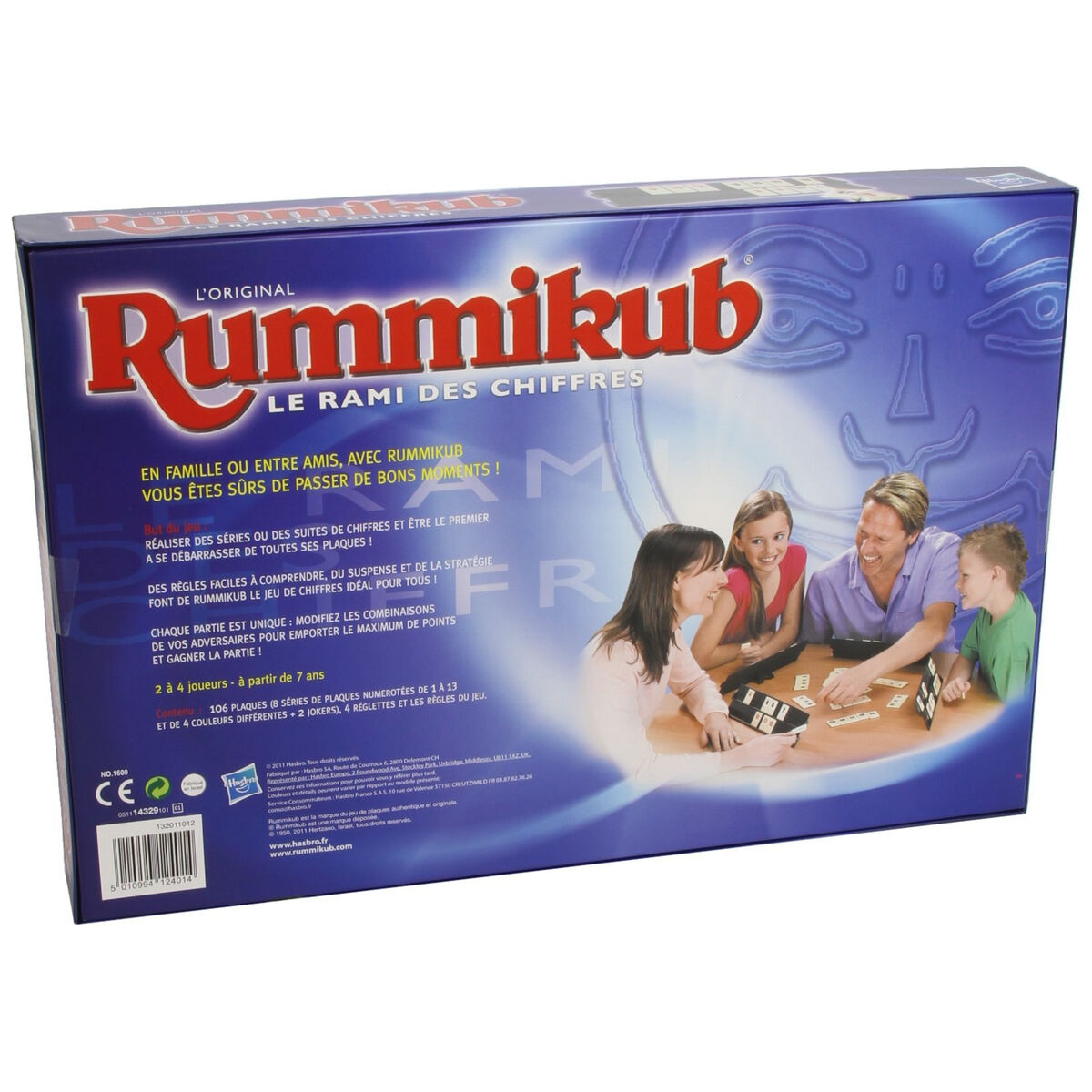 Настольная игра Hasbro Rummikub Numbers (французский) (FR)-3