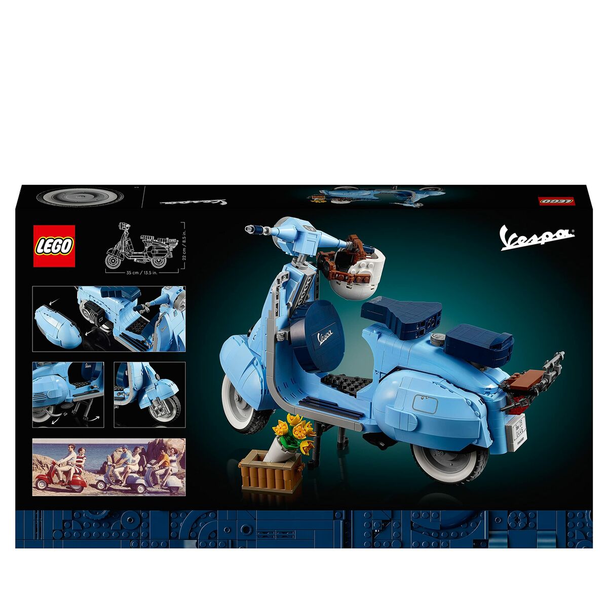 Playset Lego Icons 10298 Vespa 125-5