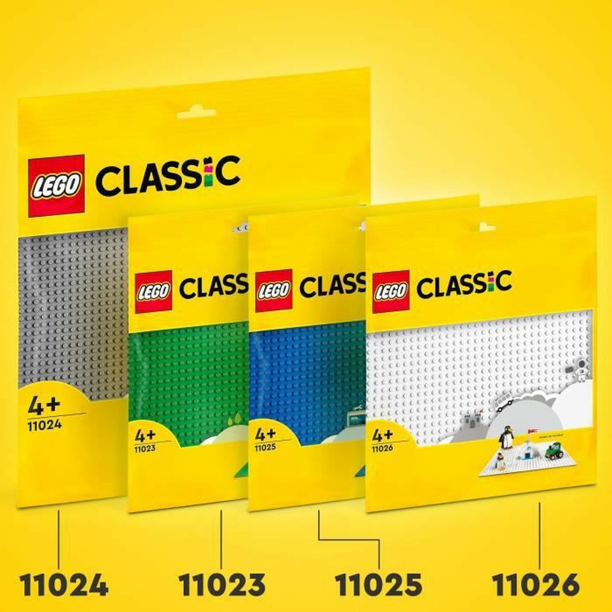 Подставка Lego Classic 11024 Разноцветный-4