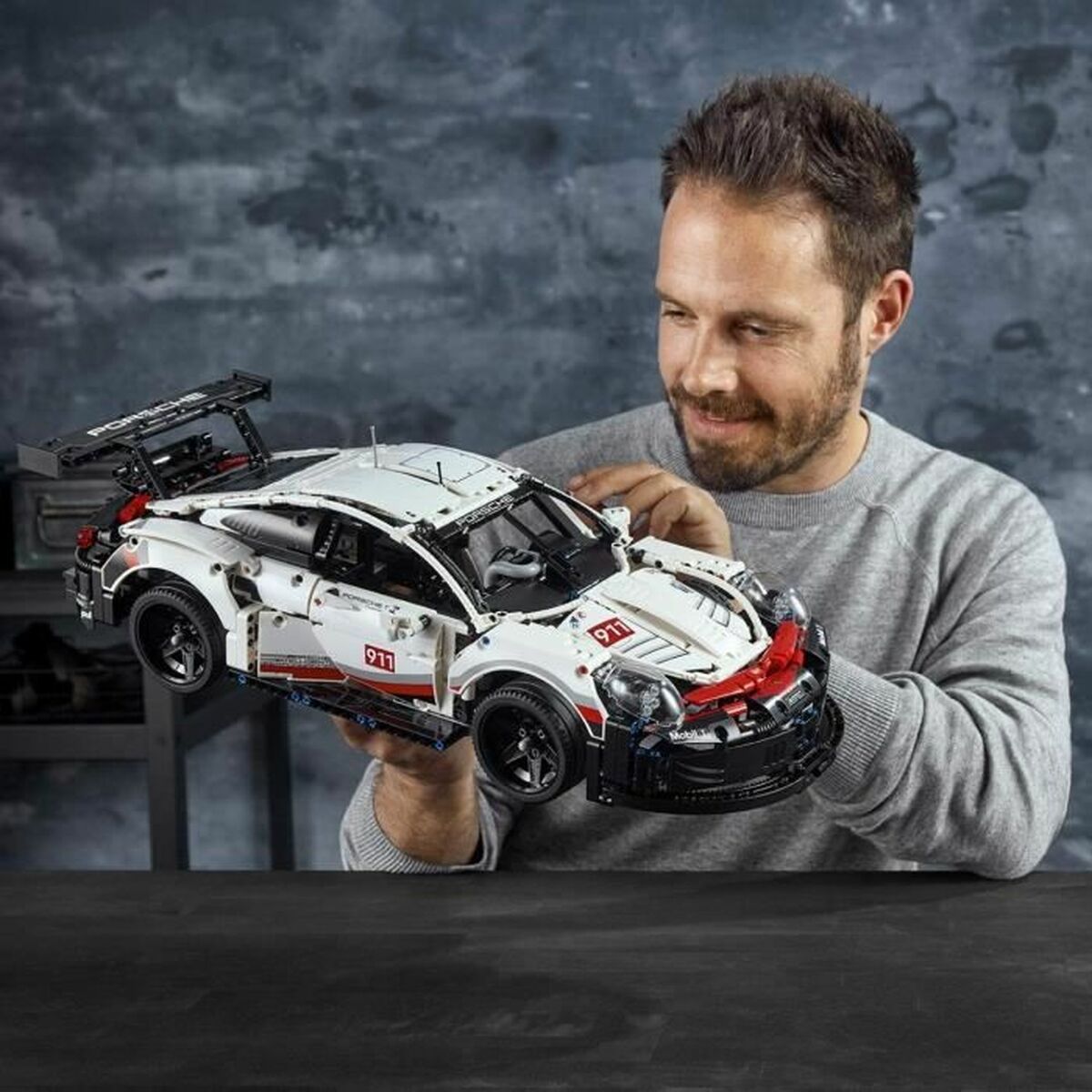 Строительный набор   Lego Technic 42096 Porsche 911 RSR         Разноцветный-3