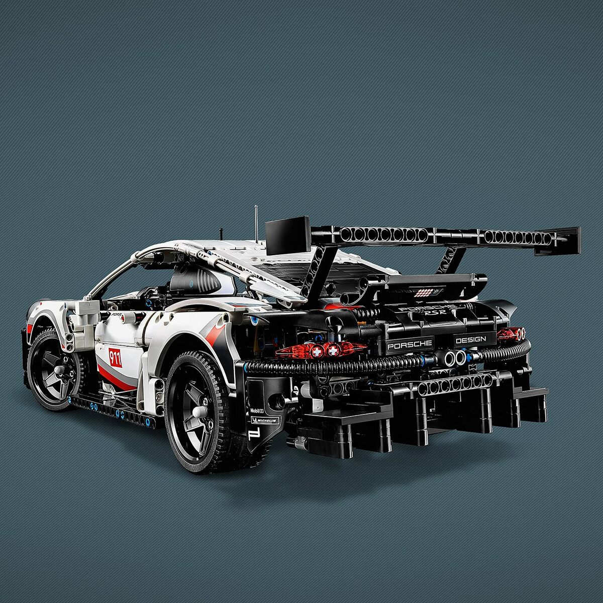 Строительный набор   Lego Technic 42096 Porsche 911 RSR         Разноцветный-7
