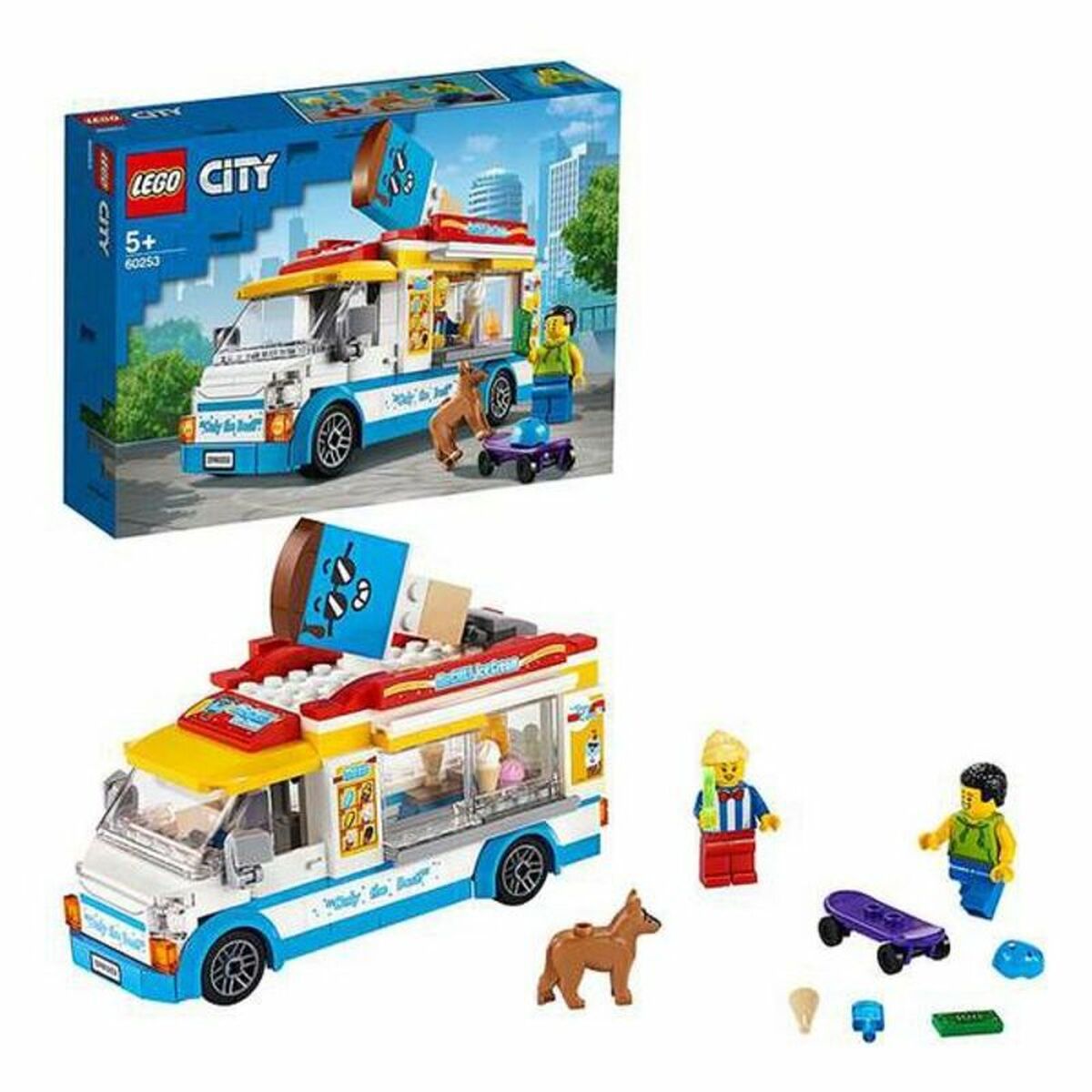 Playset City Ice Cream Truck Lego 60253-2