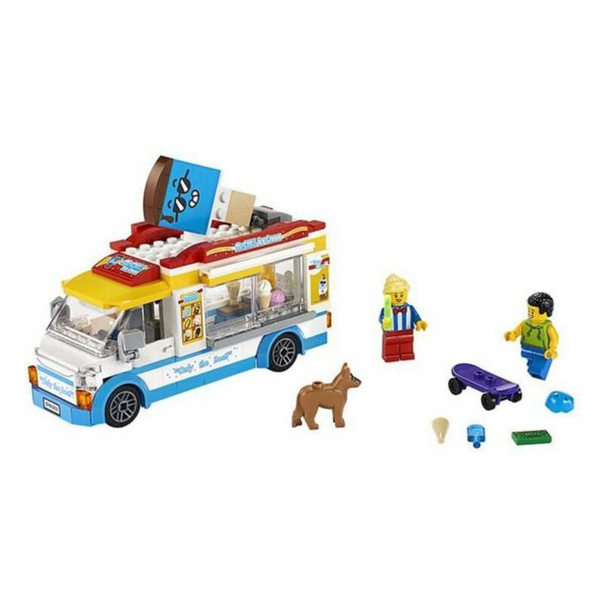 Playset City Ice Cream Truck Lego 60253-3