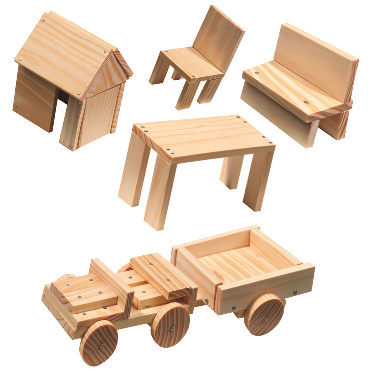 Playset SES Creative Joinery Workshop 57 Items-2