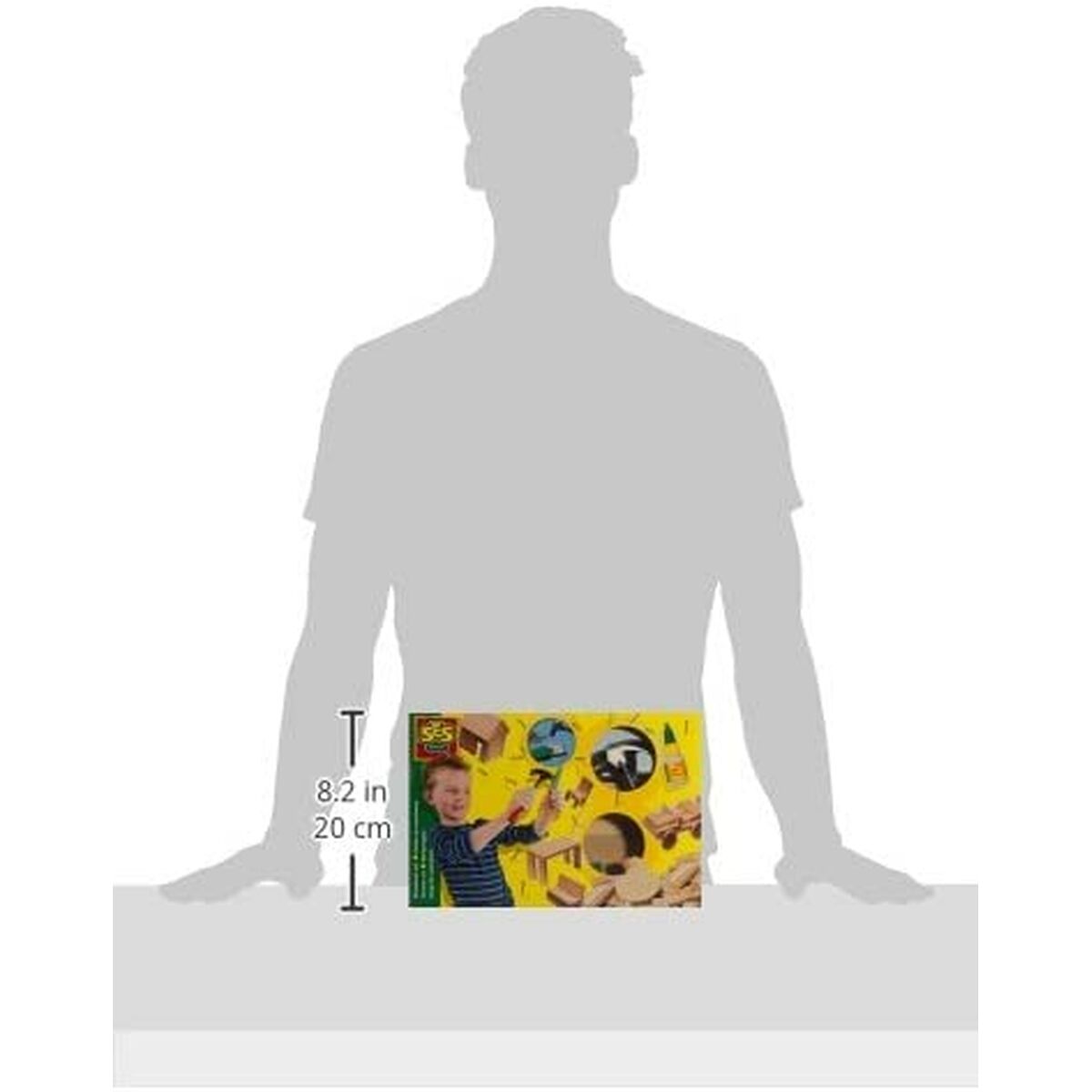 Playset SES Creative Joinery Workshop 57 Items-4