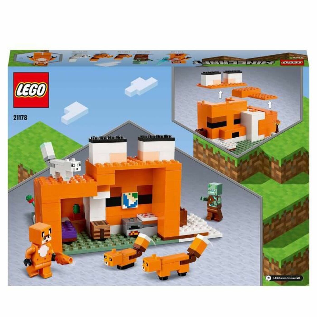 Конструкторский игровой набор Lego Minecraft-2