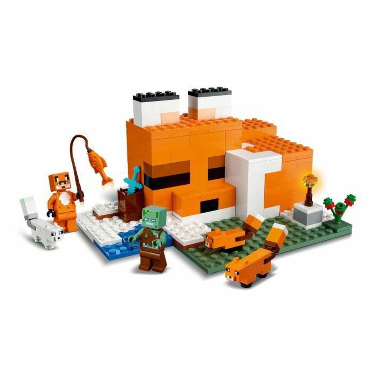 Конструкторский игровой набор Lego Minecraft-6