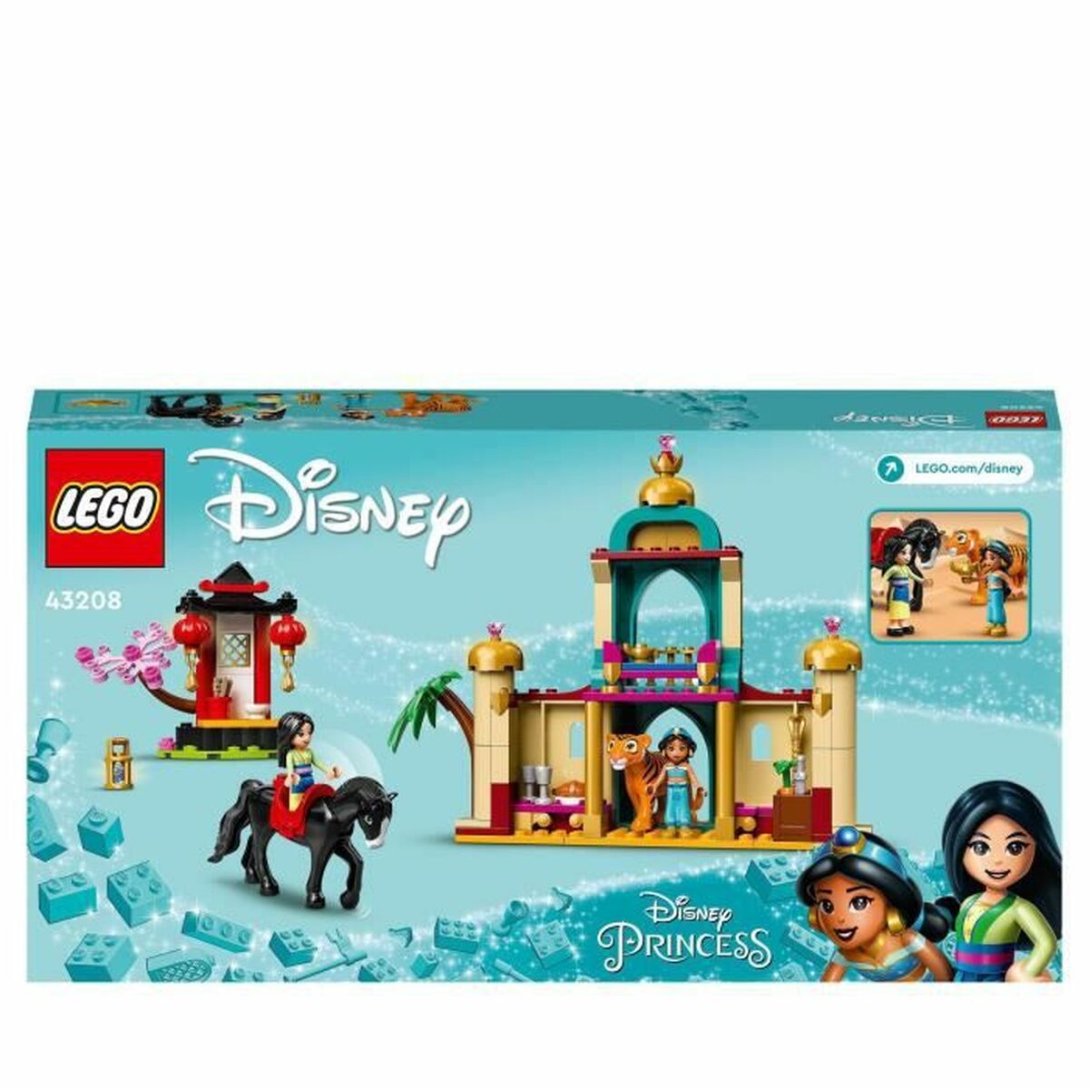 Playset Lego 43208 Adventures of Jasmine and Mulan-5