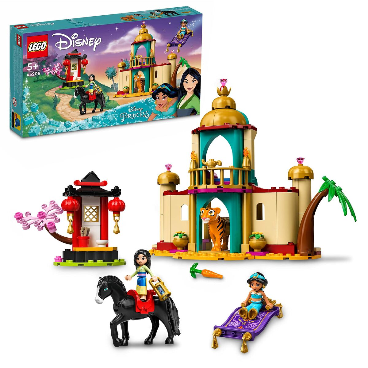 Playset Lego 43208 Adventures of Jasmine and Mulan-6
