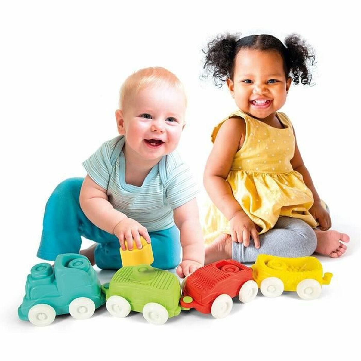 Поезд на веревочке Clementoni Clemmy sensory train-4