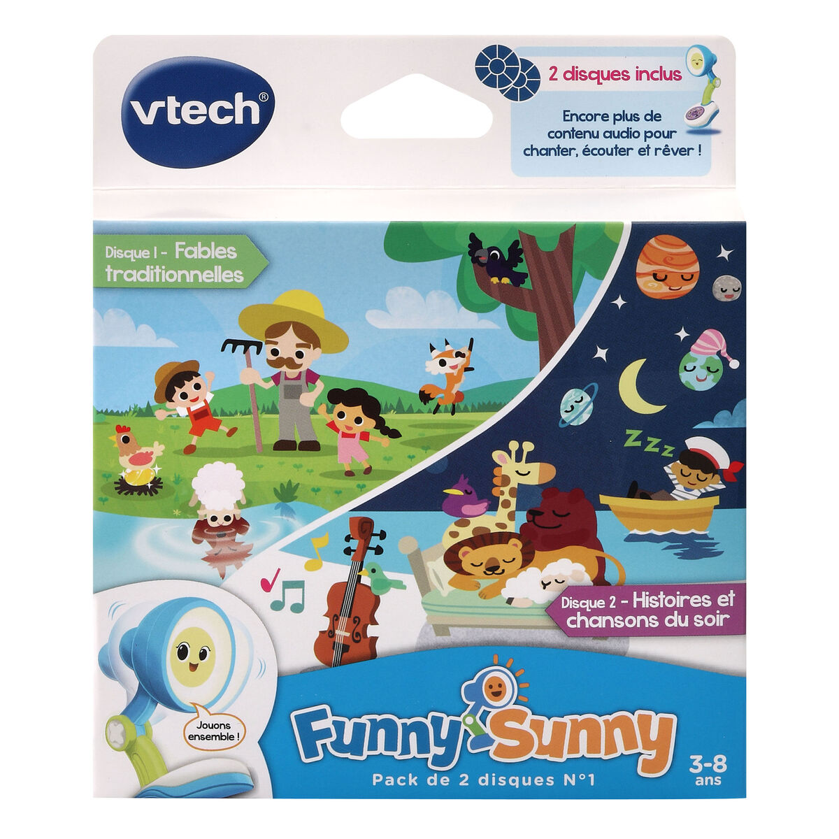 Vtech PACK 2 DISQUES N ° 1 Education Kit-2