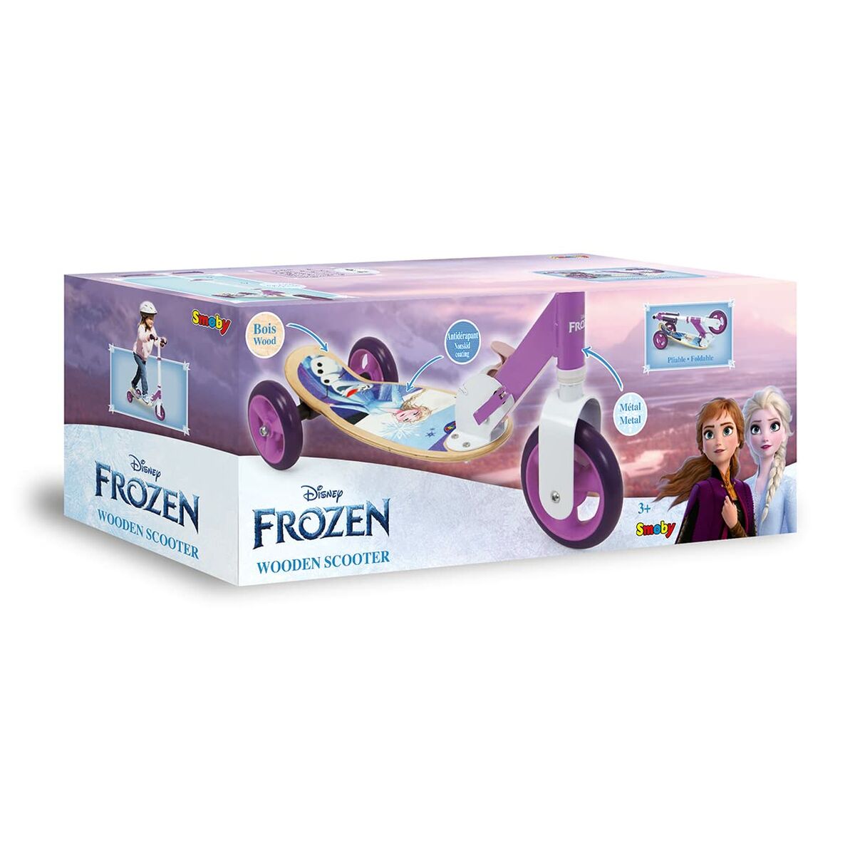 Скейт Smoby Frozen-3