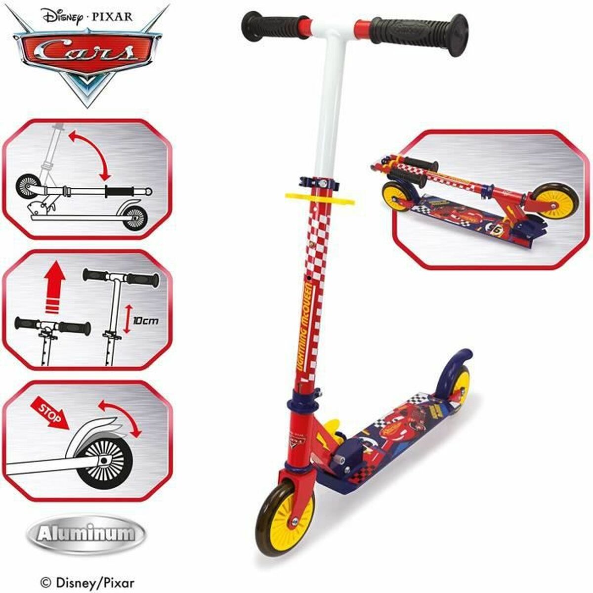 Скейт Smoby Cars-2