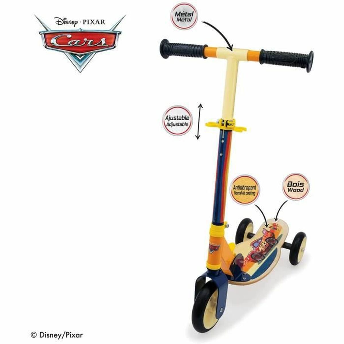 Скейт Smoby Cars-2