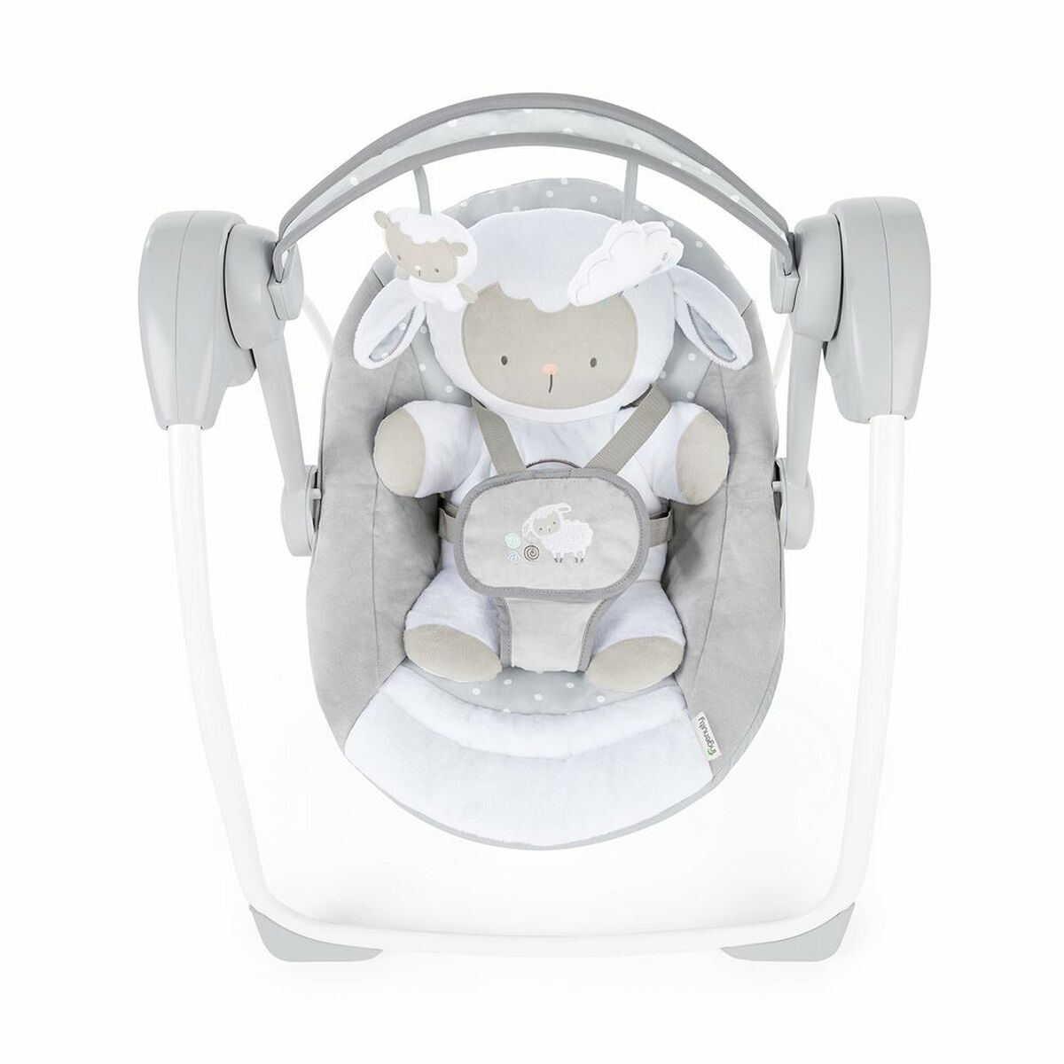 Гамак для младенца Ingenuity Cuddle Lamb Компактный Серый-2