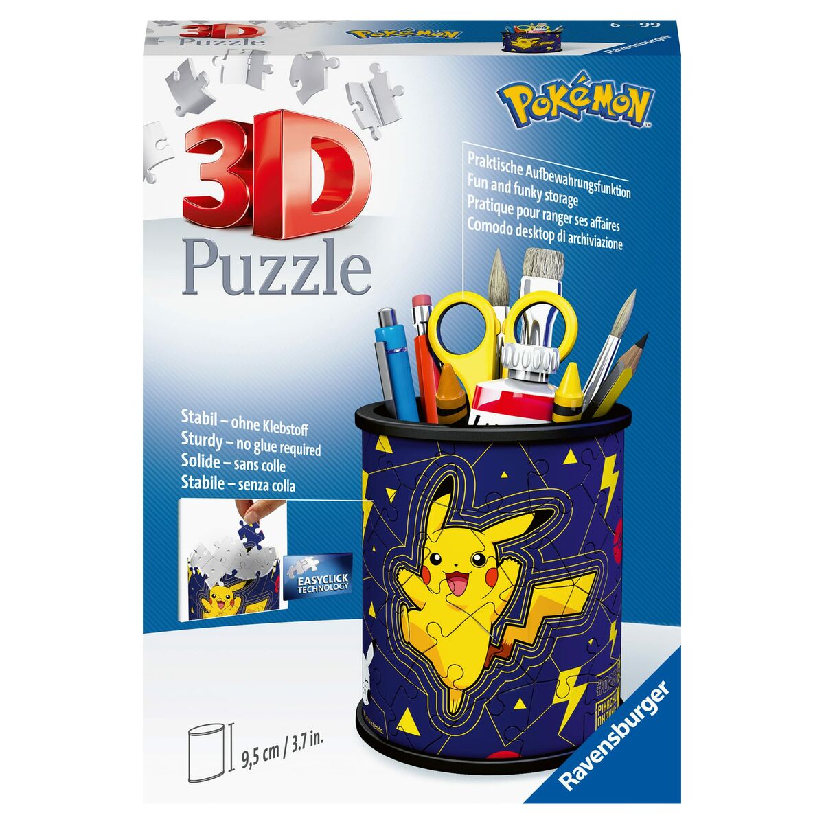 3D-паззл Ravensburger Iceland: Kirkjuffellsfoss  54 Предметы 3D Стакан для карандашей-6