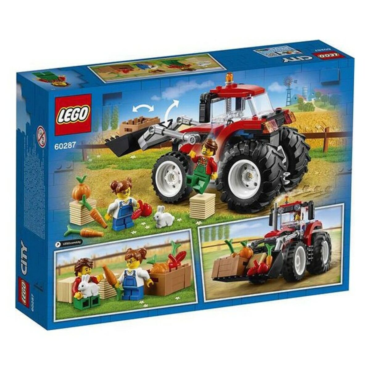 Playset City Great Vehicles Tractor Lego 60287 (148 pcs)-2