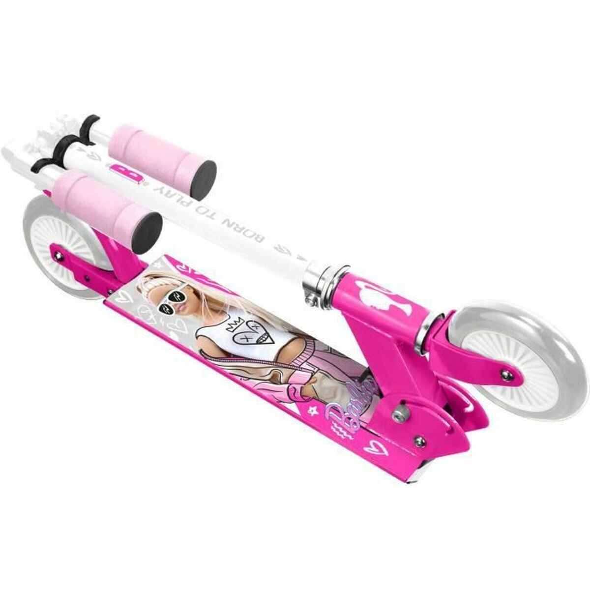 Скейт Barbie Розовый Алюминий-2