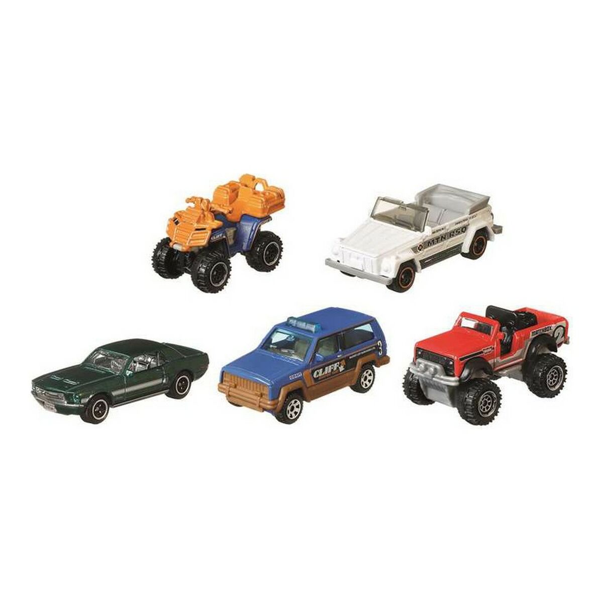 Автомобиль Mattel C1817 Разноцветный-2