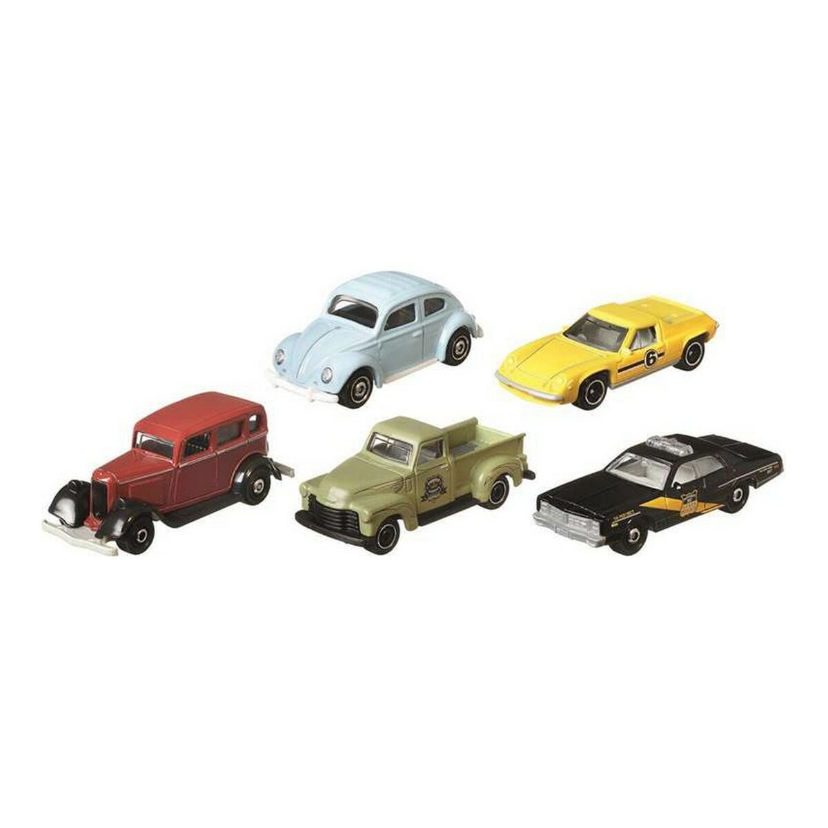 Автомобиль Mattel C1817 Разноцветный-4