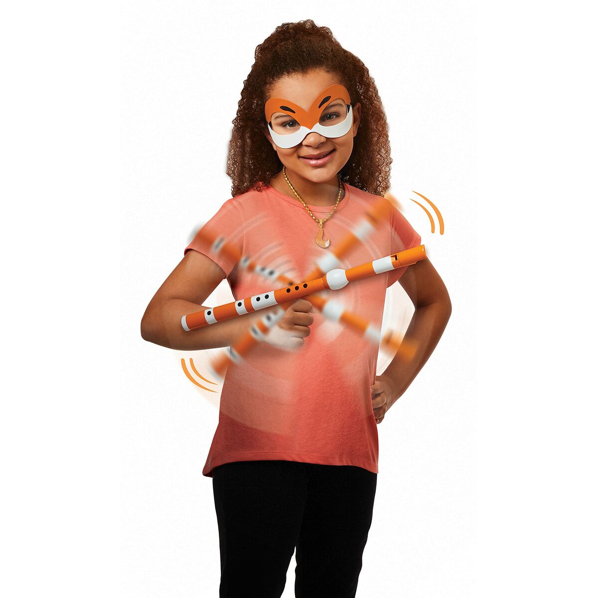 Disfraces de mascarada para niños Miraculous: Tales of Ladybug & Cat Noir Transformation Set - Rena Rouge Naranja 4 Artículos-2
