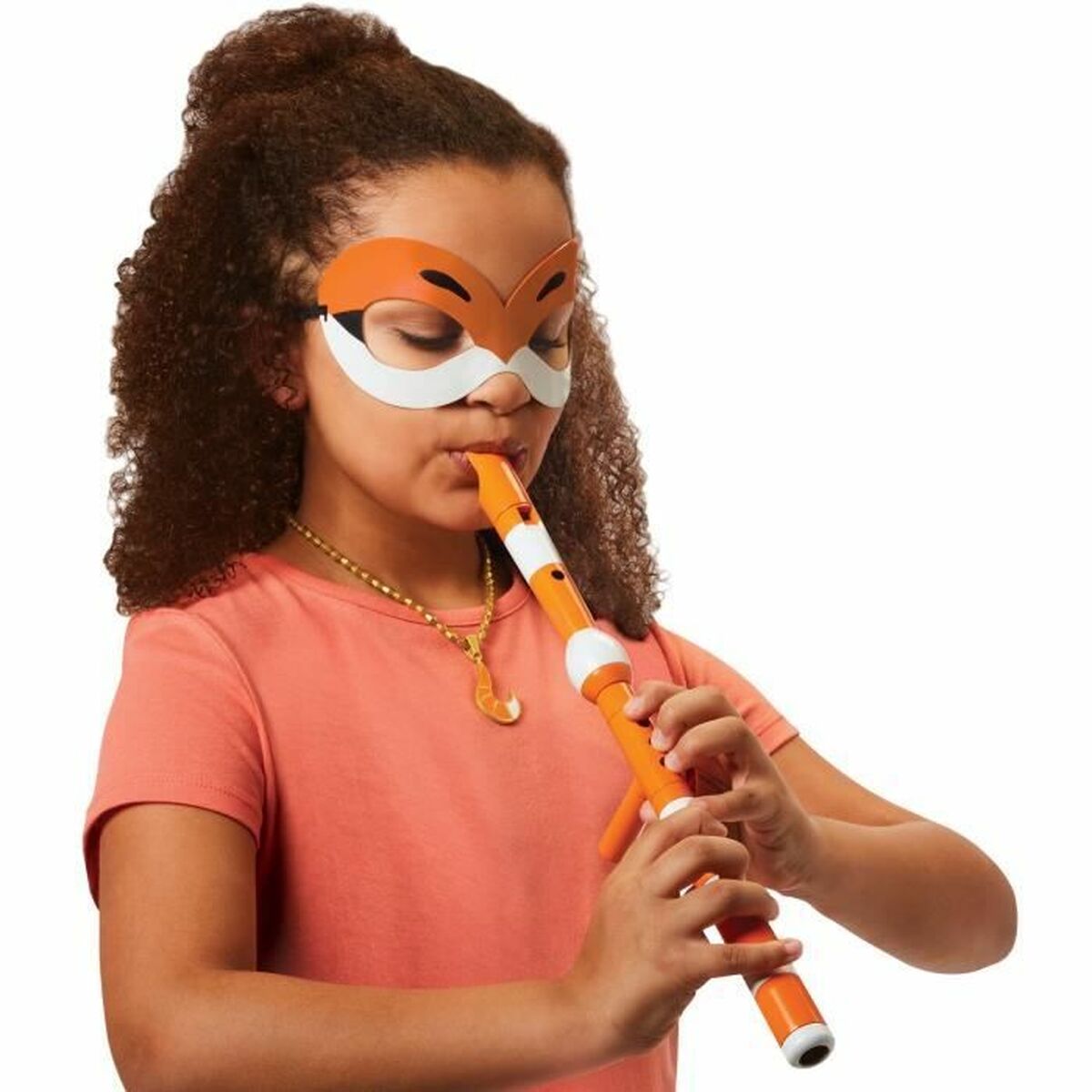 Disfraces de mascarada para niños Miraculous: Tales of Ladybug & Cat Noir Transformation Set - Rena Rouge Naranja 4 Artículos-3
