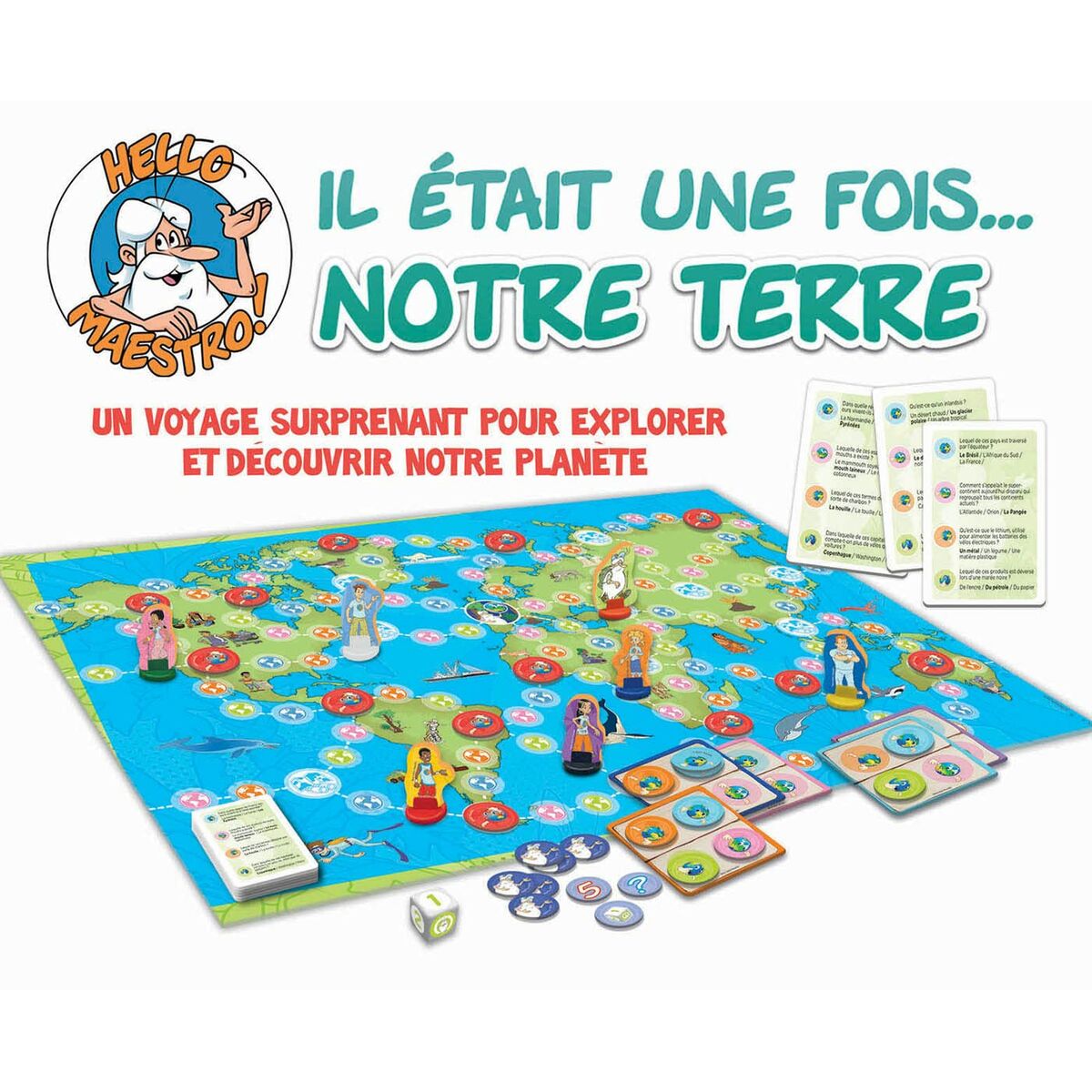 Настольная игра Educa IEUF... Our Earth (FR)-2