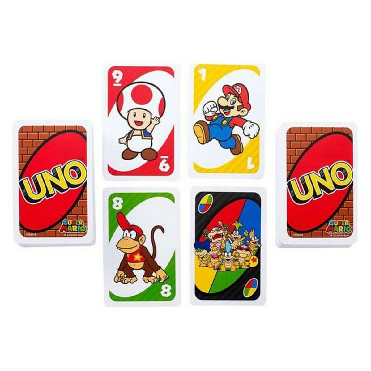 Эротические карты UNO Super Mario Mattel DRD00-3