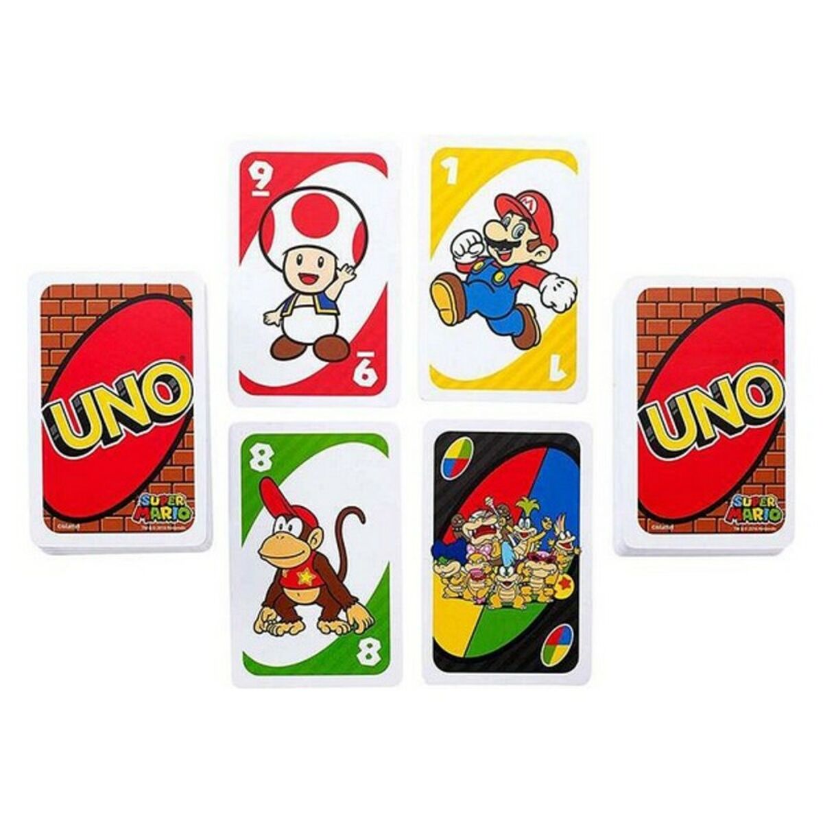 Эротические карты UNO Super Mario Mattel DRD00-6