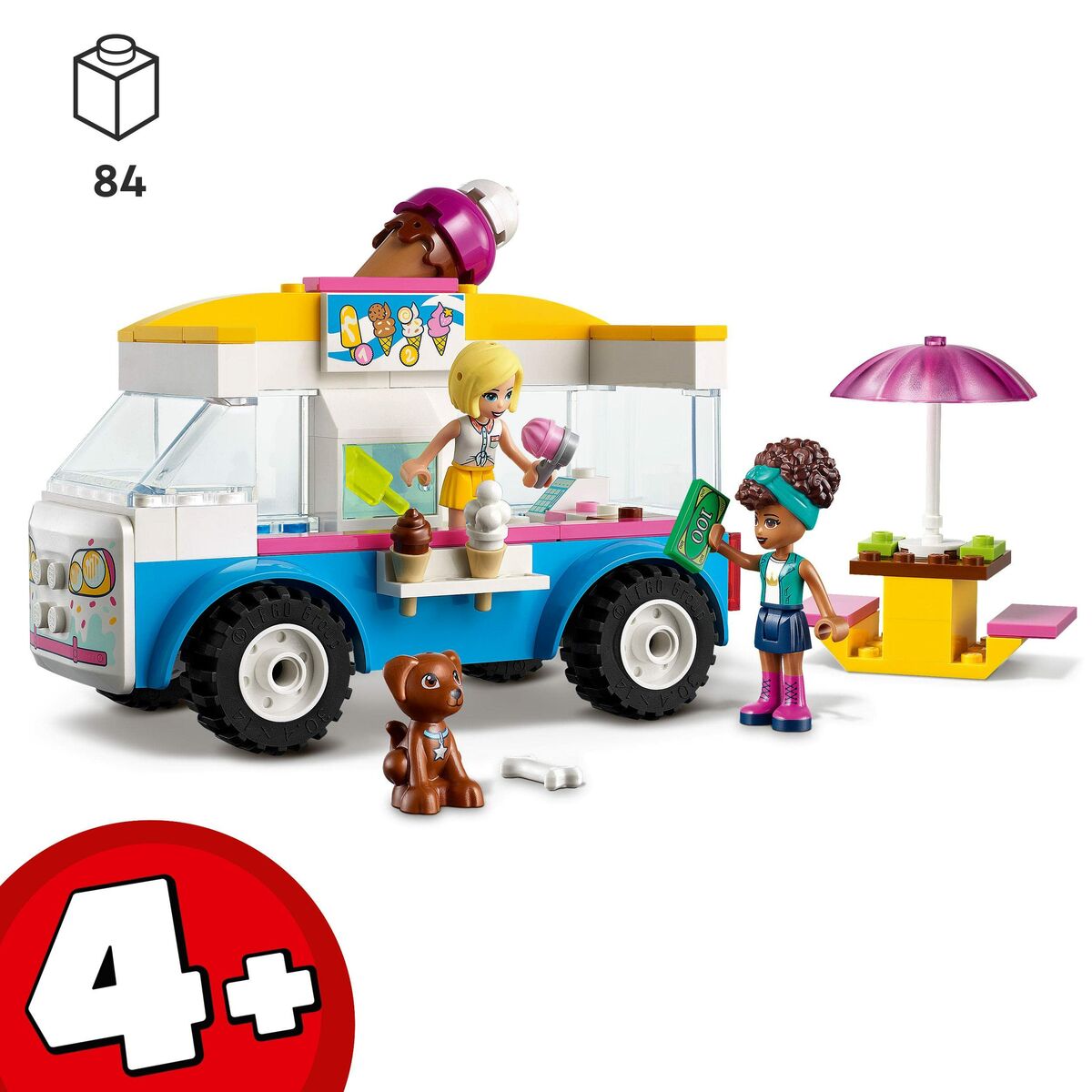 Playset Lego Friends 41715 Ice Cream Truck (84 Items)-8