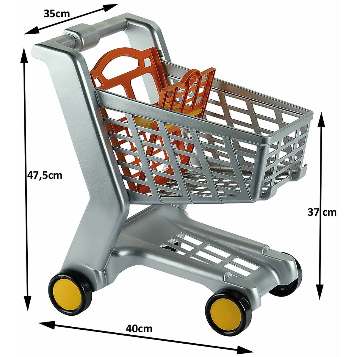 Корзина для покупок Klein Shopping Center Supermarket Trolley Игрушка-2