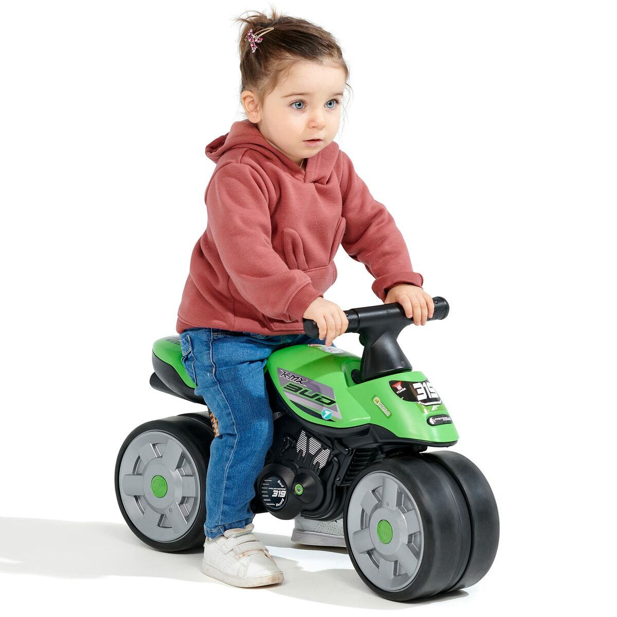 Мотоцикл-каталка Falk Baby Moto Team Bud Racing-2