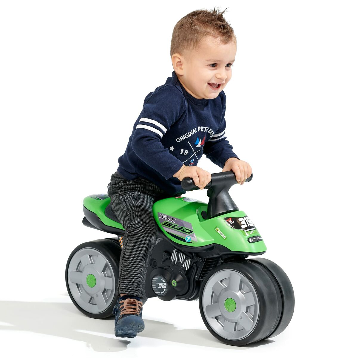 Мотоцикл-каталка Falk Baby Moto Team Bud Racing-3