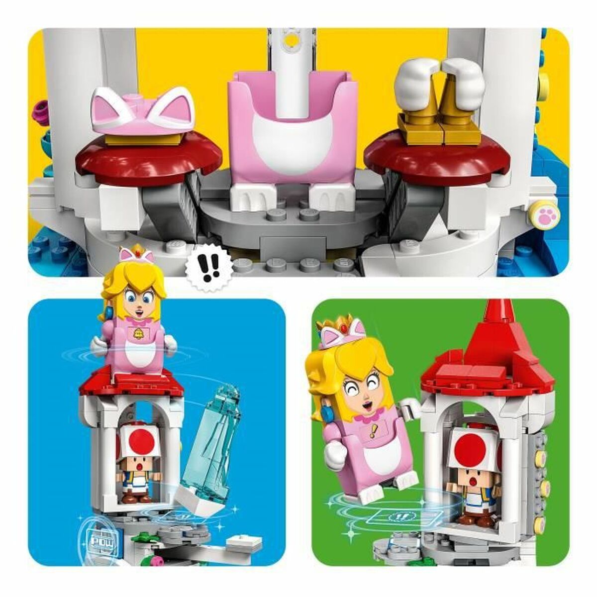 Строительный набор Lego 71407 Super Mario The Frozen Tower and Peach Cat Costume-2