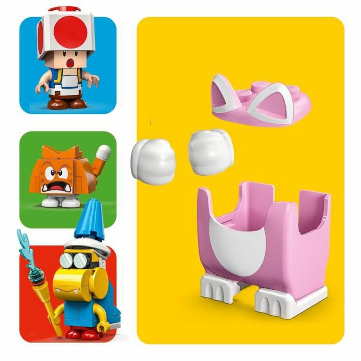 Строительный набор Lego 71407 Super Mario The Frozen Tower and Peach Cat Costume-3