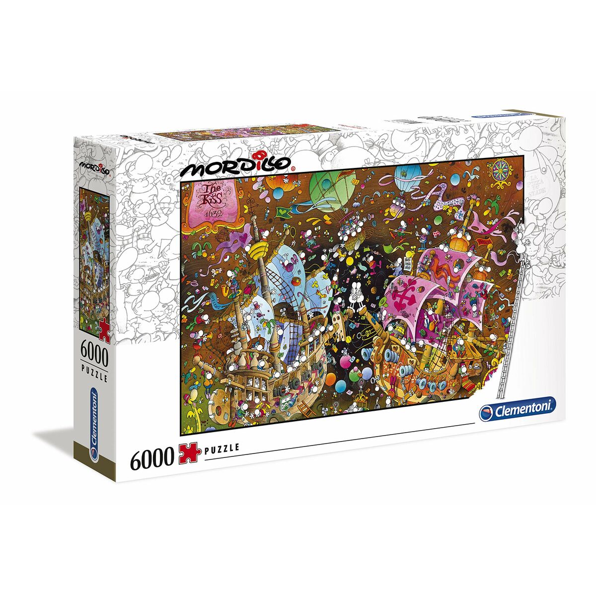 Головоломка Clementoni Mordillo The Kiss (6000 Предметы)-2