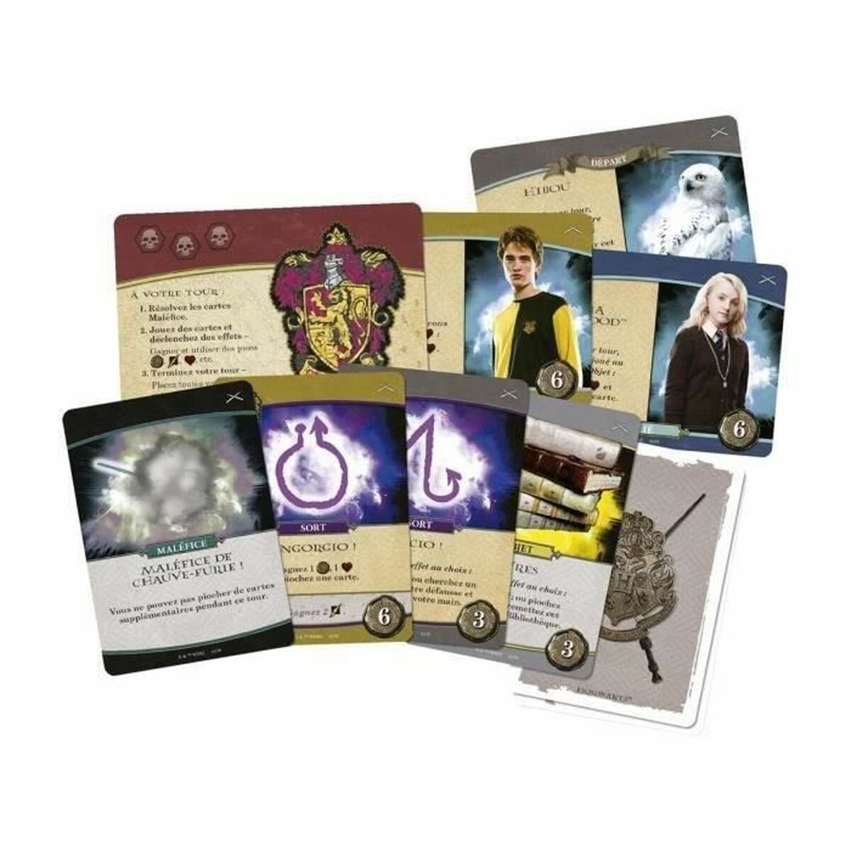 Настольная игра Asmodee Harry Potter  Defense against the Dark Arts (FR)-2