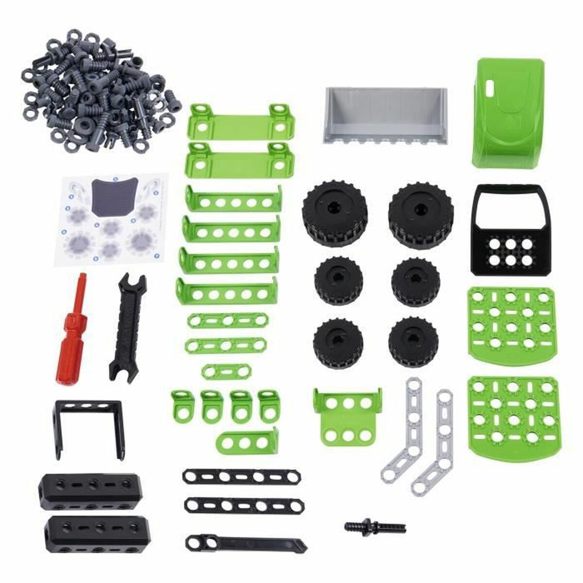 Трактор с ковшом Meccano STEM  110 Предметы Разноцветный-4