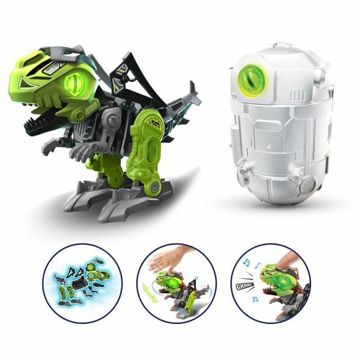 Динозавр Silverlit Mega Dino Biopod 25 Предметы 22 cm-4