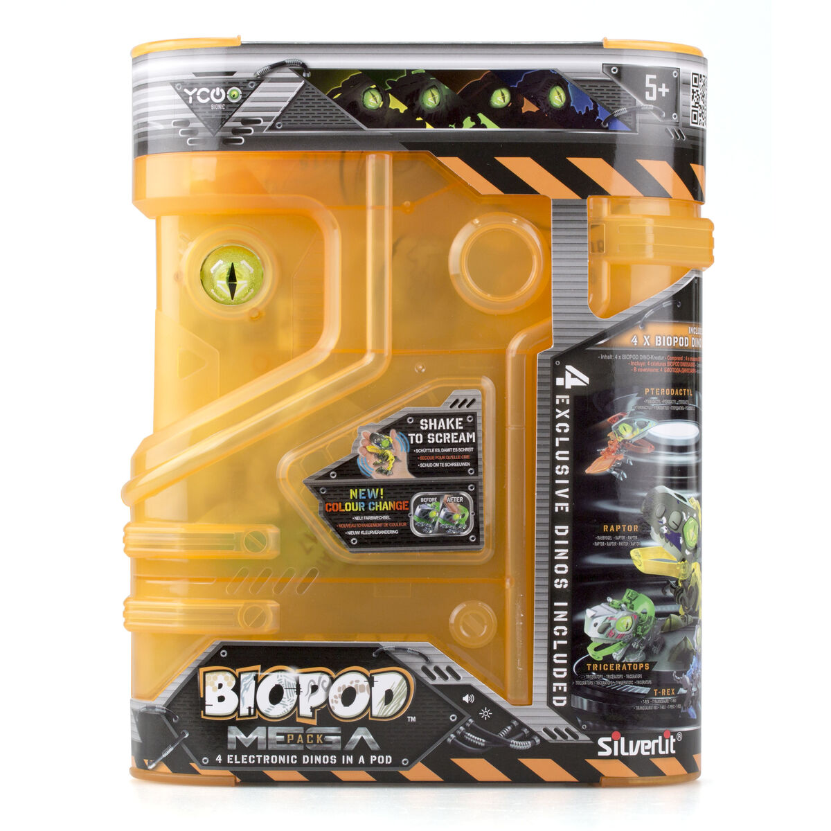 Динозавр Silverlit Mega Dino Biopod 4 штук-2