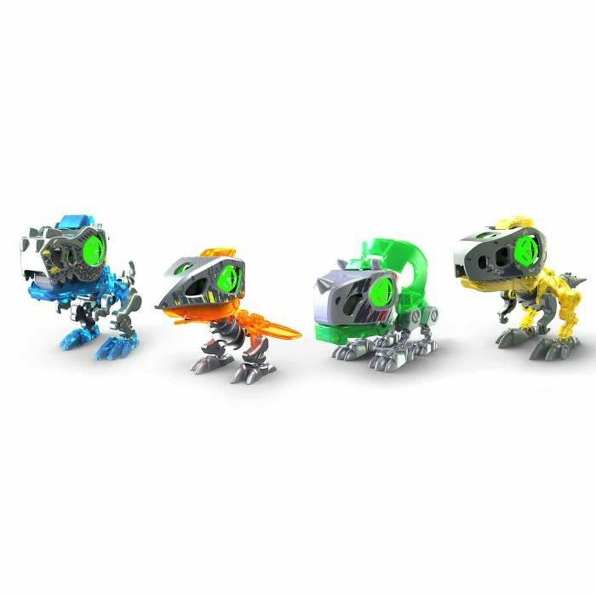 Динозавр Silverlit Mega Dino Biopod 4 штук-4