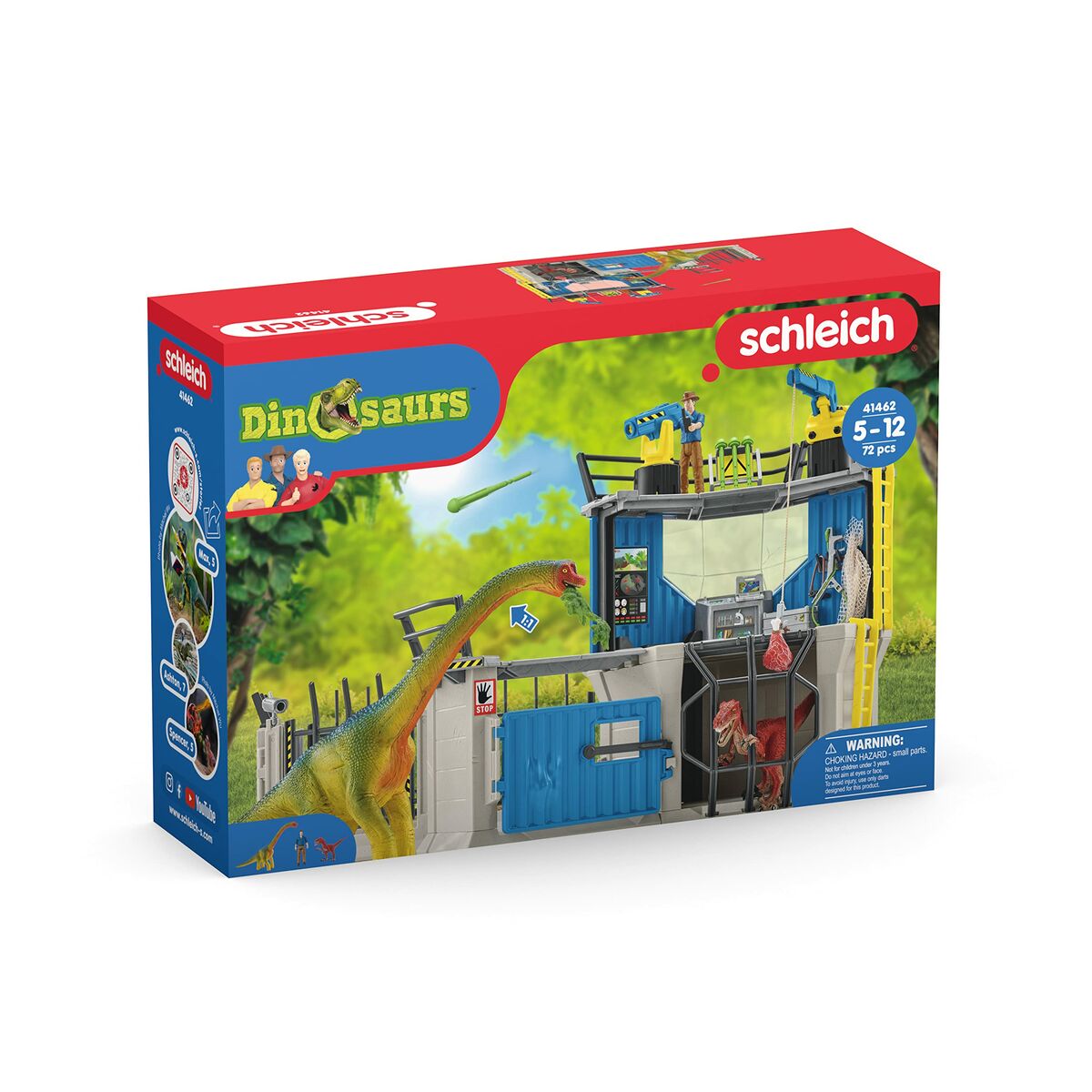 Playset Schleich Large Dino search station dinosaurs-2